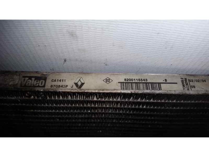 Recambio de condensador / radiador aire acondicionado para renault megane ii berlina 5p authentique referencia OEM IAM 870843PJ 