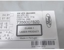 Recambio de sistema audio / radio cd para ford ka (ru8) 1.2 referencia OEM IAM 7356007820  