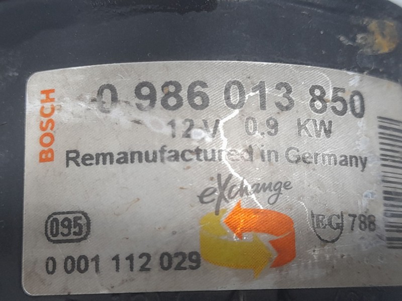 Recambio de motor arranque para peugeot 206 cc (2d) 1.6 16v (2dnfuf, 2dnfur) referencia OEM IAM 0986013850 0001112029 BOSCH