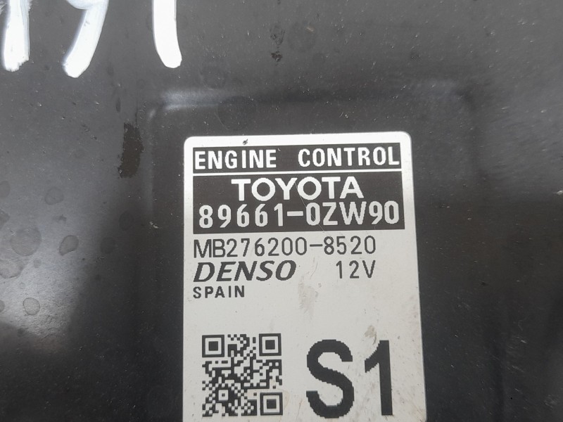 Recambio de centralita motor uce para toyota corolla (e21) hybrid active referencia OEM IAM 896610ZW90  