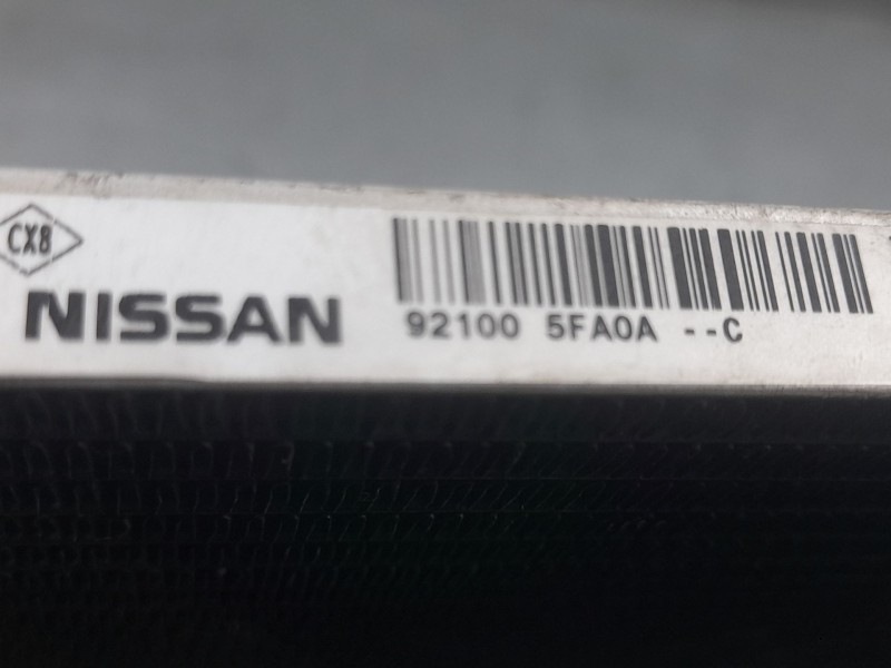 Recambio de condensador / radiador aire acondicionado para nissan micra v (k14) 5 puertas referencia OEM IAM 921005FA0A  