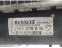 Recambio de radiador agua para dacia dokker furgoneta/monovolumen 1.5 dci (feaj) referencia OEM IAM 214100078R  