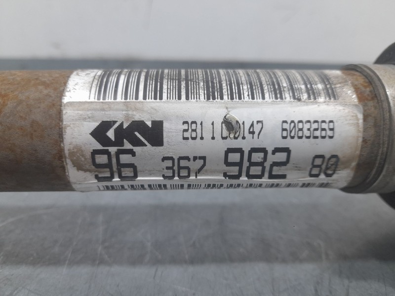 Recambio de transmision delantera izquierda para peugeot 206 cc (2d) 1.6 16v (2dnfuf, 2dnfur) referencia OEM IAM 9636798280 3272