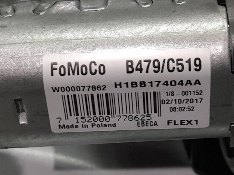 Recambio de motor limpia trasero para ford fiesta vii (hj, hf) 1.5 tdci referencia OEM IAM 2541125  