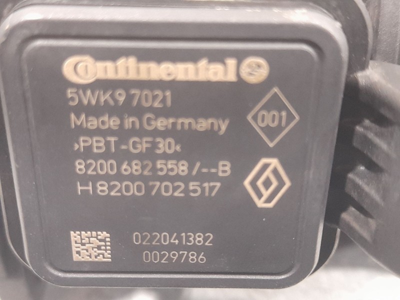 Recambio de caudalimetro para renault megane iii grandtour (kz0/1) 1.5 dci (kz1m, kz1w, kz0r) referencia OEM IAM 8200682558 5WK9