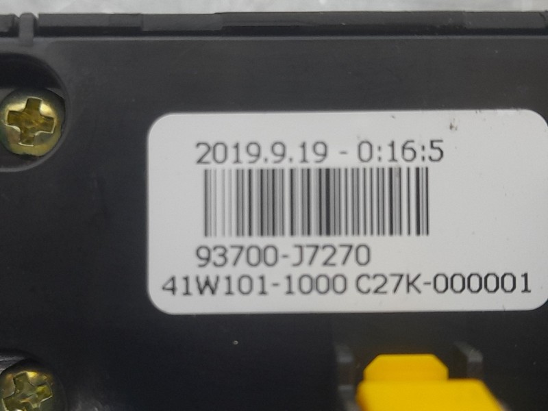 Recambio de mando multifuncion para kia xceed drive referencia OEM IAM 93700J7270  