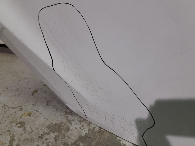 Recambio de puerta trasera izquierda para ford fiesta vii (hj, hf) 1.5 tdci referencia OEM IAM 2085210 ROZADA 