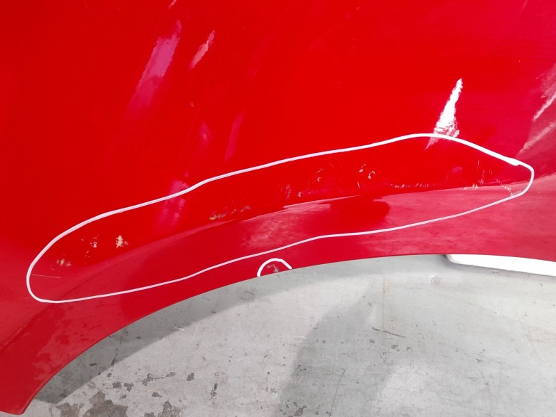 Recambio de aleta delantera izquierda para toyota yaris (_p13_) 1.0 (ksp130) referencia OEM IAM 5381252360 TOCADA 