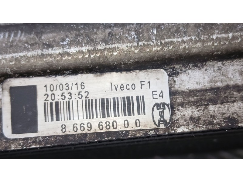 Recambio de intercooler para iveco daily iv furgoneta 35c12 v, 35c12 v/p, 35s12 v, 35s12 v/p referencia OEM IAM 866968000  