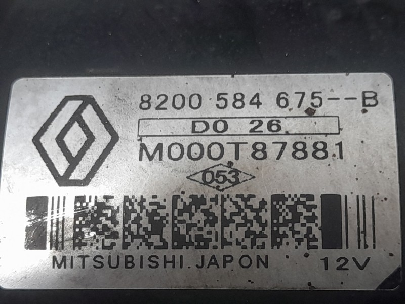 Recambio de motor arranque para nissan nv200 furgoneta 1.5 dci 85 (m20, m20m) referencia OEM IAM 8200584675B M000T87881 MITSUBIS