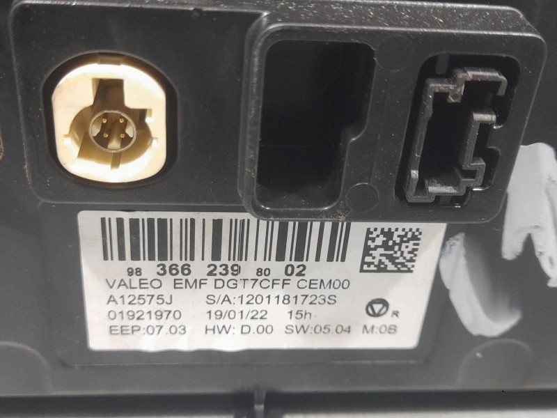 Recambio de sistema navegacion gps para opel mokka elegance referencia OEM IAM 9836623980  