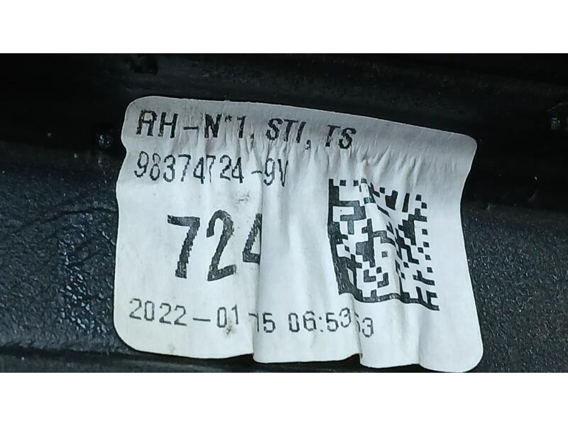 Recambio de retrovisor derecho para opel mokka elegance referencia OEM IAM 983747249V ELECTRICO, TOCADO 6 Y 2 CABLES 