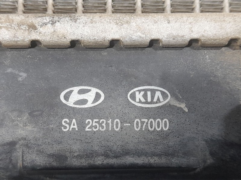 Recambio de radiador agua para kia picanto i (sa) 1.1 referencia OEM IAM 2531007000  