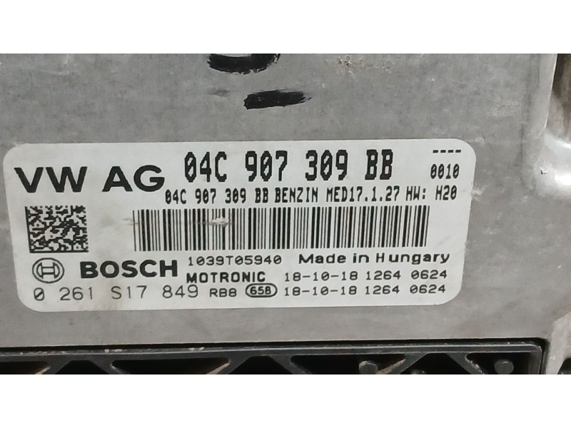 Recambio de centralita motor uce para seat arona style edition referencia OEM IAM   