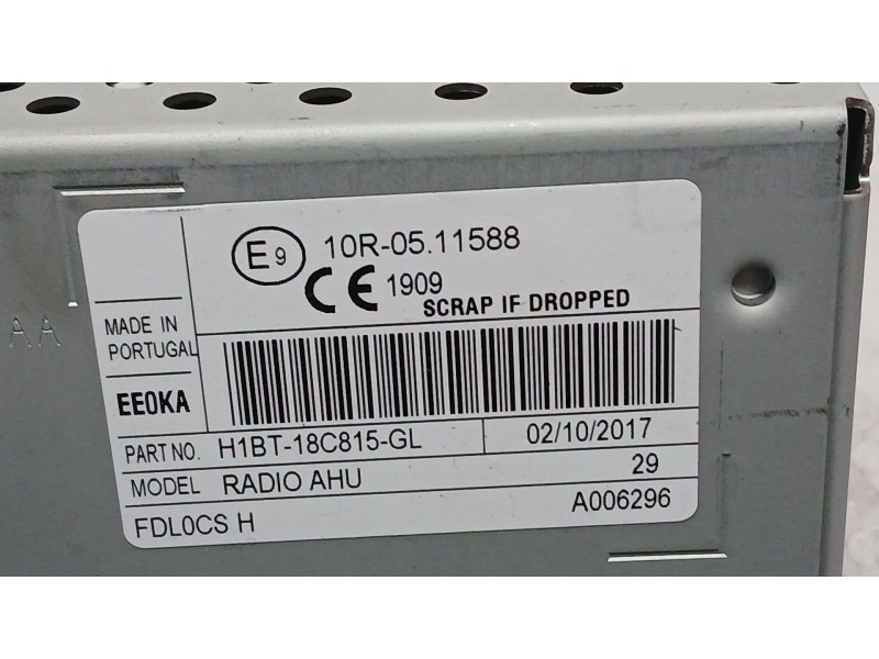 Recambio de sistema audio / radio para ford fiesta vii (hj, hf) 1.5 tdci referencia OEM IAM   