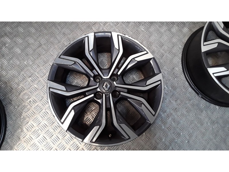 Recambio de juego llantas aluminio para renault clio v (b7_) 1.0 lpg (b7mt) referencia OEM IAM 7X17 4 TORN ET37 ROZADAS ALUMINIO