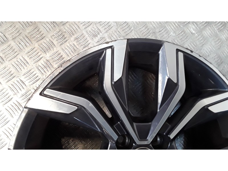 Recambio de juego llantas aluminio para renault clio v (b7_) 1.0 lpg (b7mt) referencia OEM IAM 7X17 4 TORN ET37 ROZADAS ALUMINIO