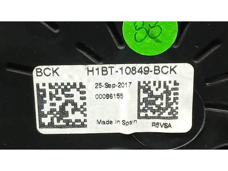 Recambio de cuadro instrumentos para ford fiesta vii (hj, hf) 1.5 tdci referencia OEM IAM H1BT10849BCK  