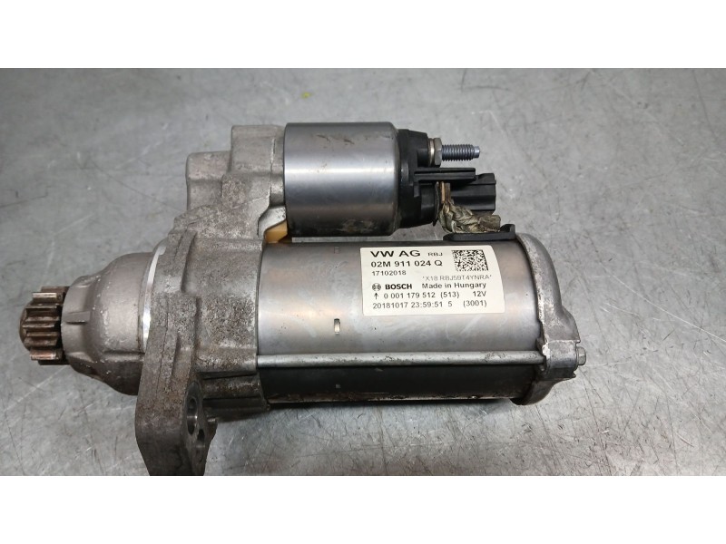 Recambio de motor arranque para seat arona style edition referencia OEM IAM 02M911024Q BOSCH 0001179512