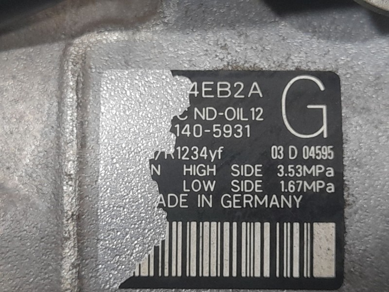 Recambio de compresor aire acondicionado para renault kadjar (ha_, hl_) 1.5 blue dci 115 referencia OEM IAM 926006231R 926004EB2