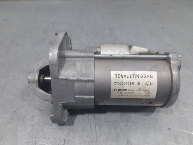 Recambio de motor arranque para renault kadjar (ha_, hl_) 1.5 blue dci 115 referencia OEM IAM 233003759R 0001170647 BOSCH
