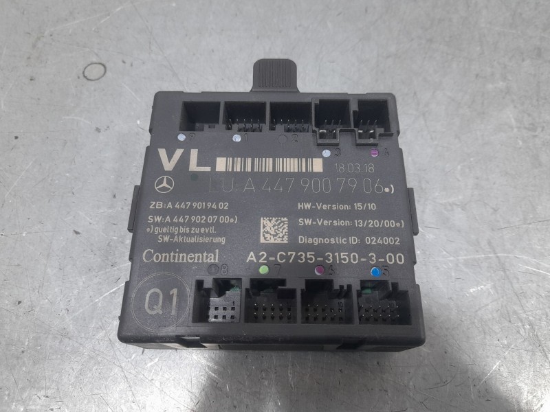 Recambio de modulo electronico para mercedes-benz vito tourer (w447) 114 cdi / 114 bluetec 4-matic (447.701, 447.703,... referen