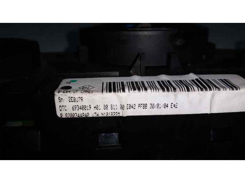Recambio de mando climatizador para renault megane ii berlina 5p authentique referencia OEM IAM 69340019 8200344840 VALEO