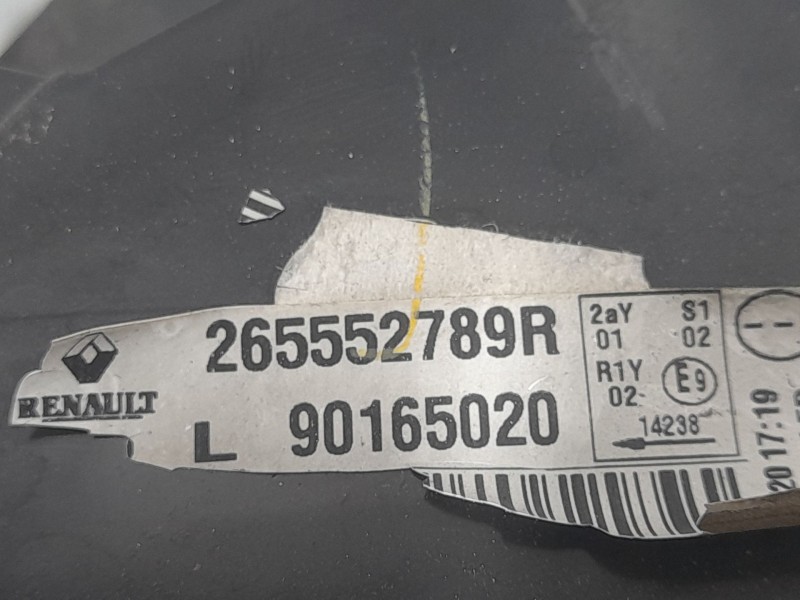 Recambio de piloto trasero izquierdo exterior para renault kadjar (ha_, hl_) 1.5 blue dci 115 referencia OEM IAM 265552789R  