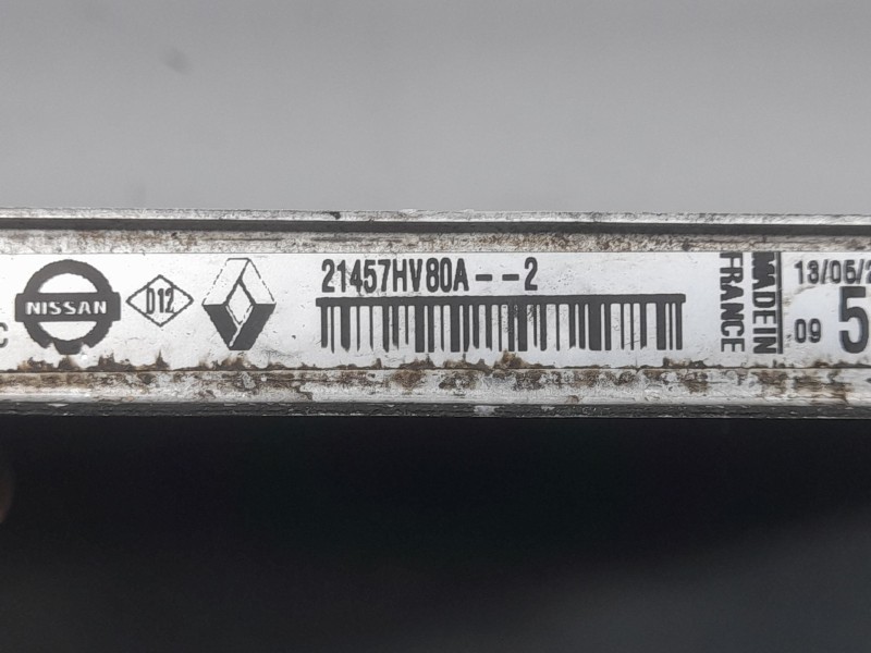 Recambio de radiador agua adicional para renault kadjar (ha_, hl_) 1.5 blue dci 115 referencia OEM IAM 21457HV8A  