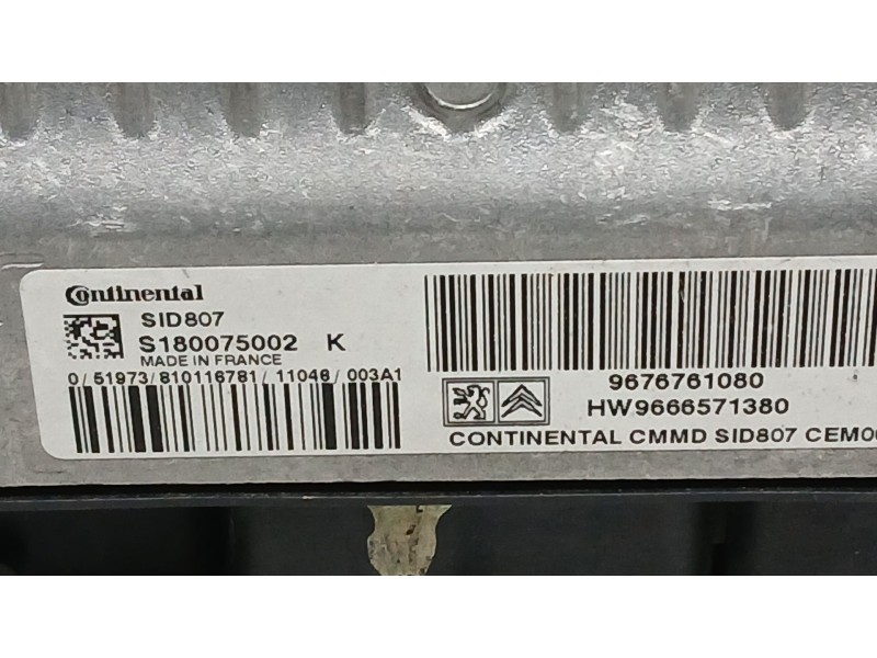 Recambio de centralita motor uce para peugeot 308 i (4a_, 4c_) 1.6 hdi referencia OEM IAM   