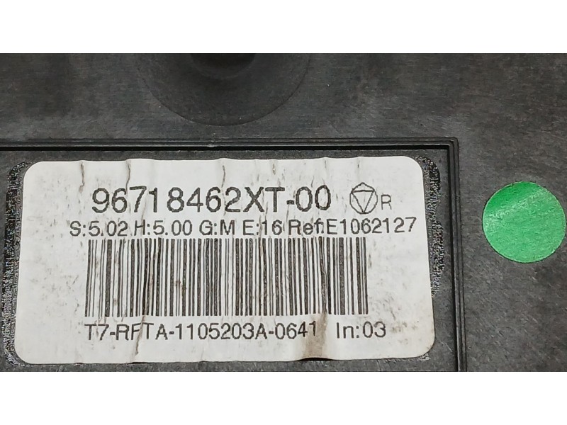 Recambio de mando climatizador para peugeot 308 i (4a_, 4c_) 1.6 hdi referencia OEM IAM 96718462XT  E1062127