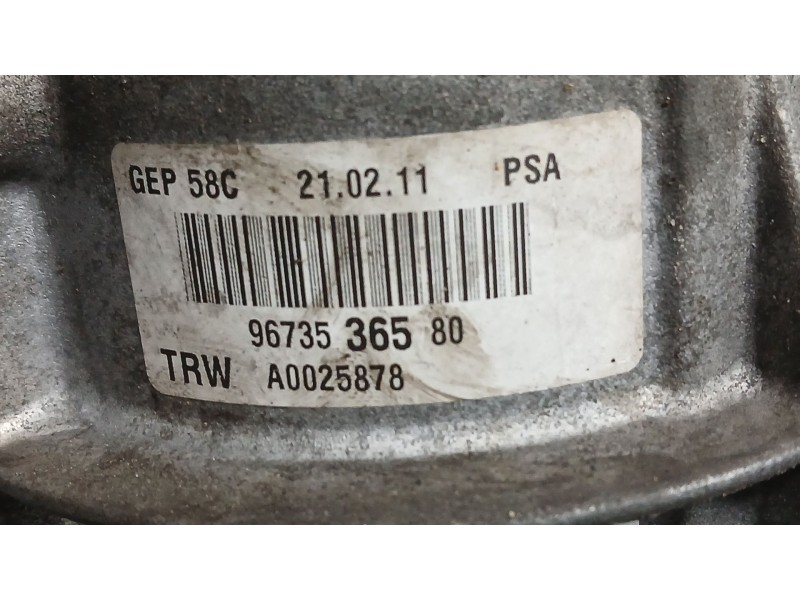Recambio de bomba direccion electrica para peugeot 308 i (4a_, 4c_) 1.6 hdi referencia OEM IAM 9673536580 TRW A0025878