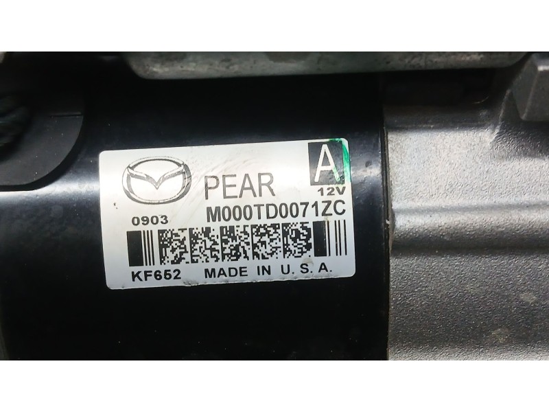 Recambio de motor arranque para mazda 2 hatchback (dl, dj) 1.5 skyactiv-g referencia OEM IAM PE0718400  
