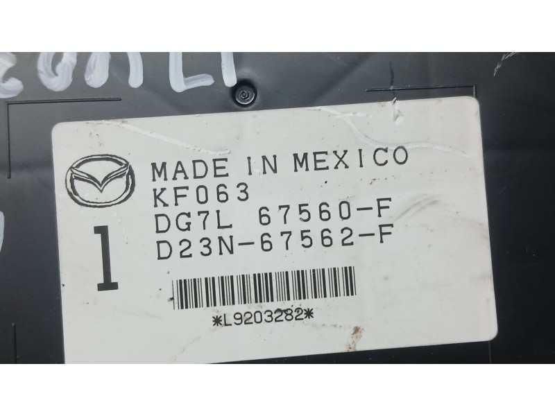 Recambio de modulo electronico para mazda 2 hatchback (dl, dj) 1.5 skyactiv-g referencia OEM IAM   