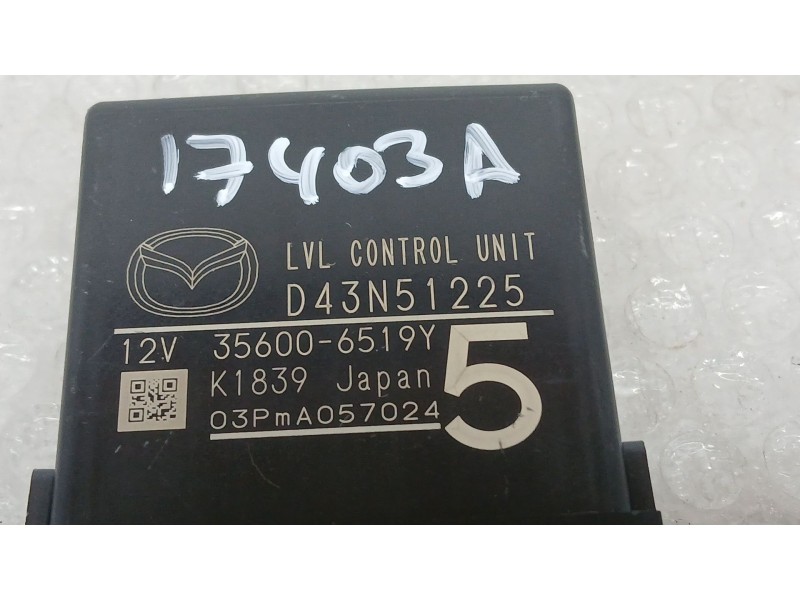 Recambio de modulo electronico para mazda 2 hatchback (dl, dj) 1.5 skyactiv-g referencia OEM IAM   