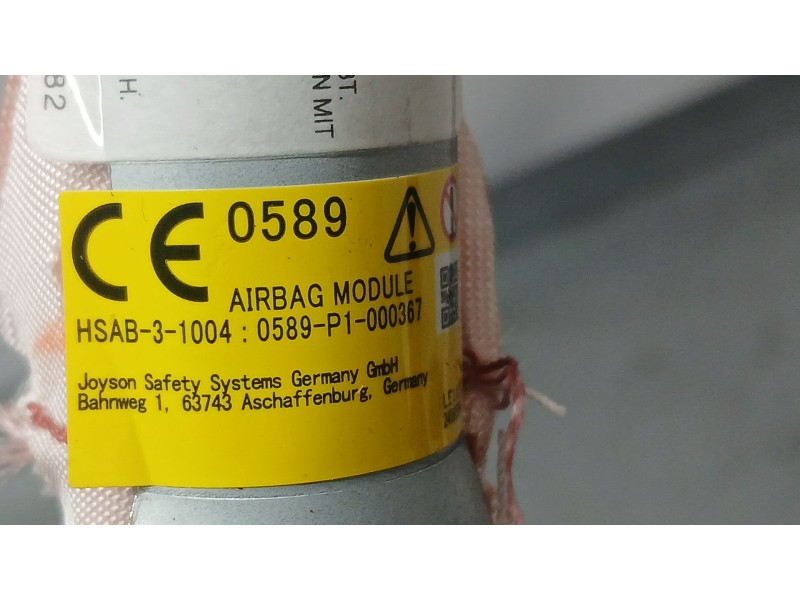 Recambio de airbag cortina delantero izquierdo para mazda 2 hatchback (dl, dj) 1.5 skyactiv-g referencia OEM IAM HSAB31004  0589