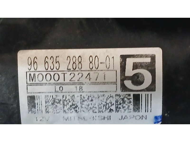 Recambio de motor arranque para peugeot 308 i (4a_, 4c_) 1.6 hdi referencia OEM IAM 9663528880 MITSUBISHI M000T22471