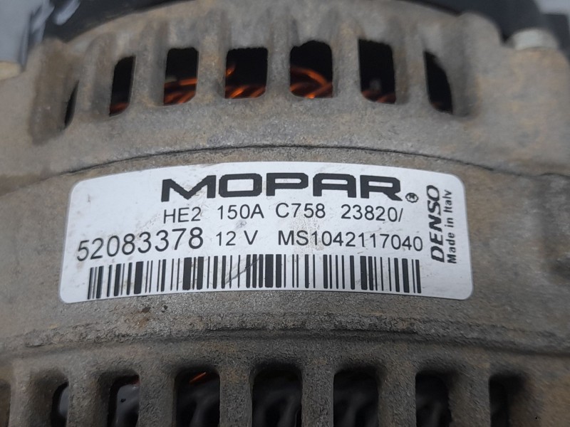 Recambio de alternador para fiat tipo hatchback (356_, 357_) 1.3 d (356hxh1a) referencia OEM IAM 52083378  MOPAR