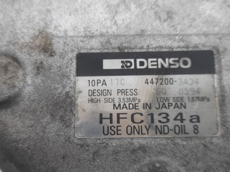 Recambio de compresor aire acondicionado para land rover discovery i (lj) 2.5 tdi 4x4 referencia OEM IAM 4472003434 10PA17C DENS