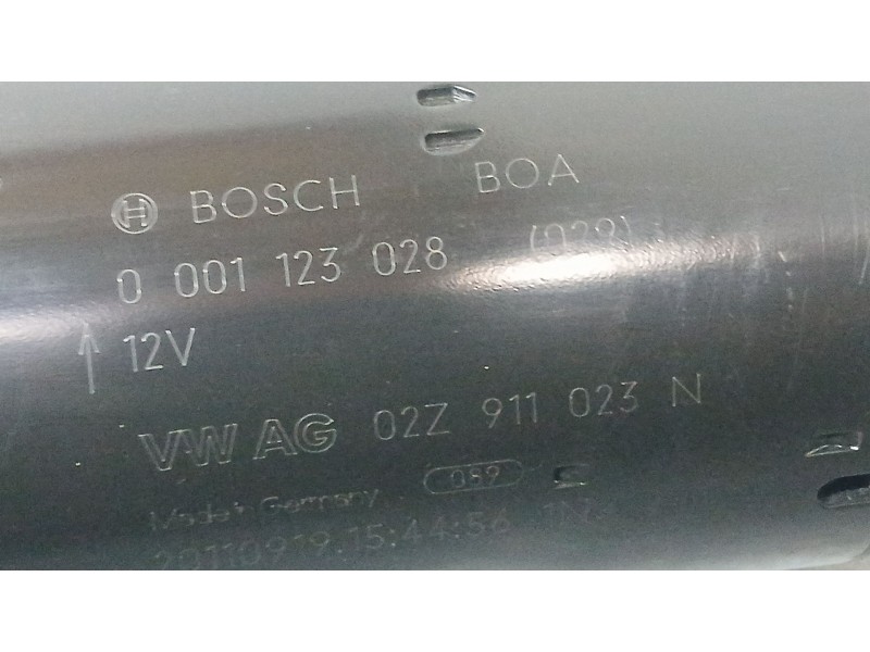 Recambio de motor arranque para volkswagen polo v (6r1, 6c1) 1.6 tdi referencia OEM IAM 02Z911024KX  