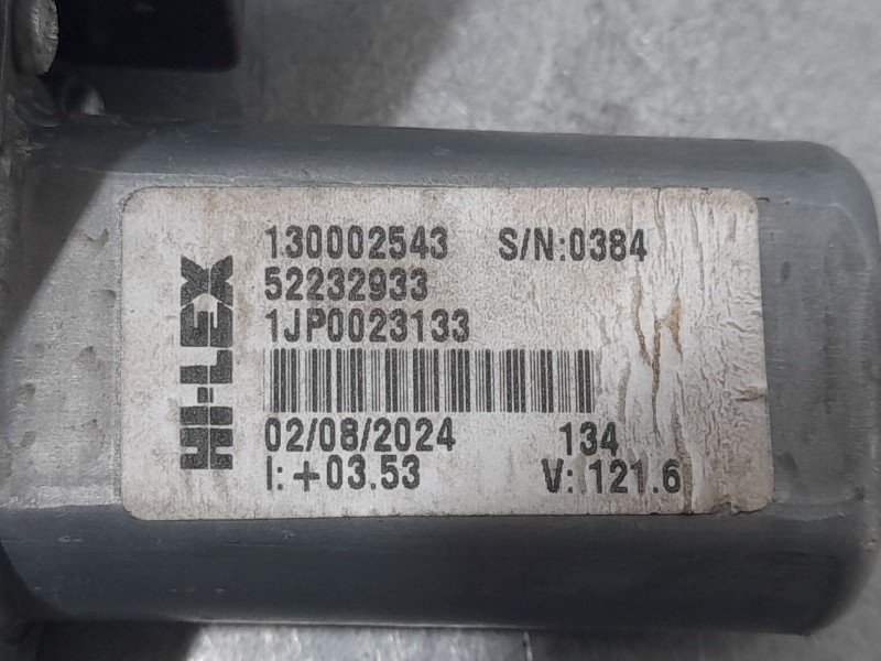 Recambio de elevalunas trasero derecho para jeep avenger (j2) electric referencia OEM IAM 52174582 MONTADO EN PUERTA ELECTRICO 6