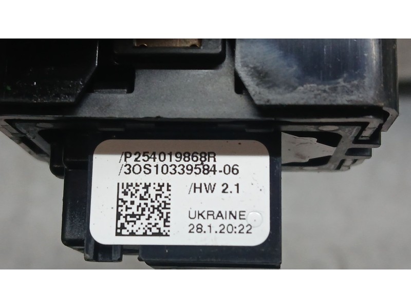 Recambio de mando elevalunas delantero derecho para renault clio v (b7_) 1.0 lpg (b7mt) referencia OEM IAM 254019868R  