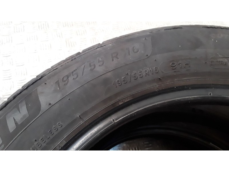 Recambio de neumatico pareja para neumaticos reutilizados - referencia OEM IAM 195551691H MICHELIN 195/55/16/91H
