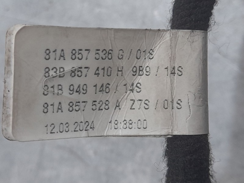 Recambio de retrovisor derecho para audi q3 sportback (f3n) 45 tfsi e referencia OEM IAM 1817A001 81A857536G 1817A001