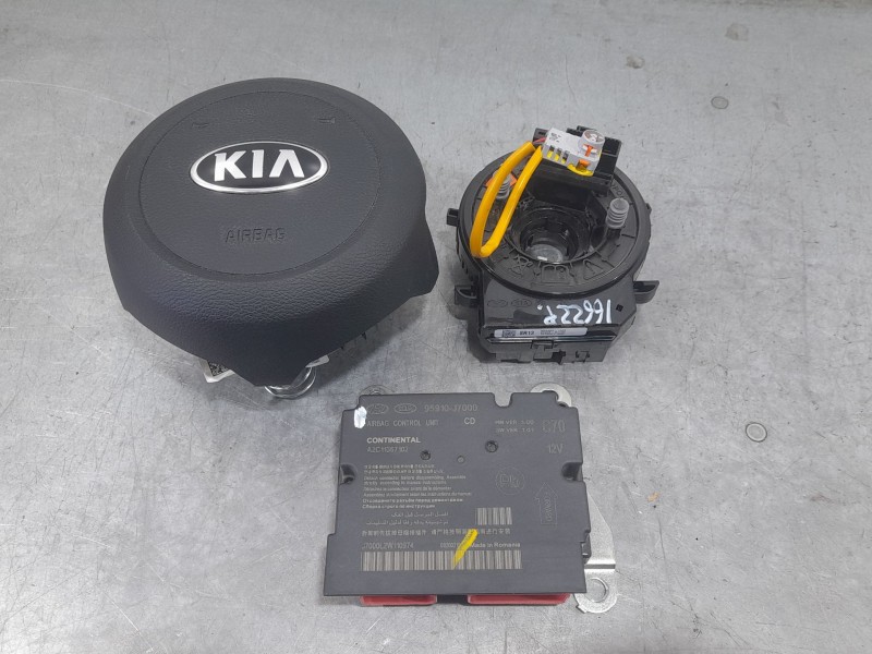 Recambio de kit airbag para kia ceed (cd) 1.0 t-gdi referencia OEM IAM 80100J7000 C/ SALPICADERO Y SIN PRETENSORES 