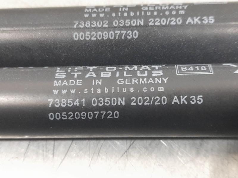 Recambio de amortiguadores maletero / porton para fiat tipo hatchback (356_, 357_) 1.3 d (356hxh1a) referencia OEM IAM 520907720