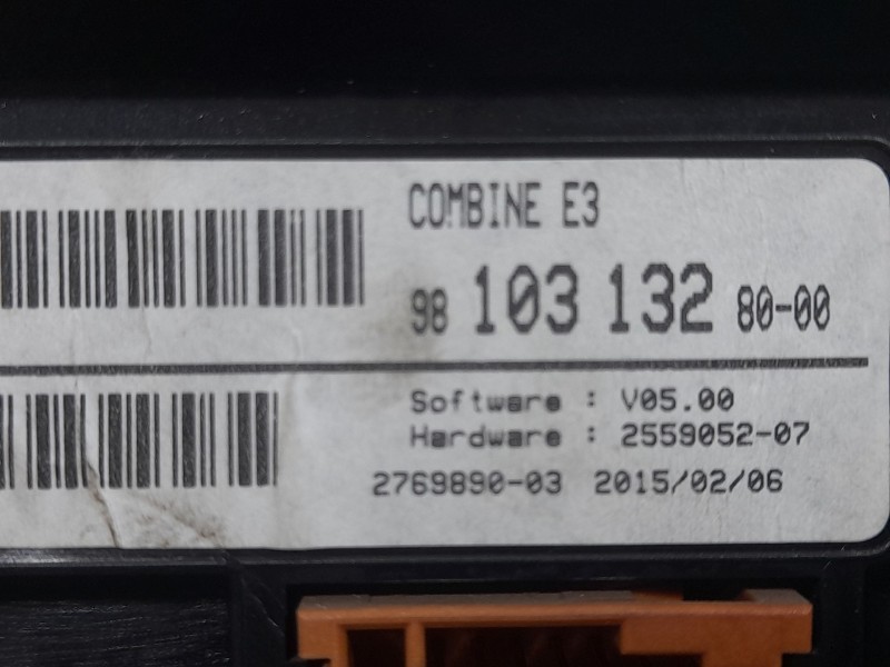 Recambio de cuadro instrumentos para citroën c4 cactus 1.2 vti 82 referencia OEM IAM 9810313280  