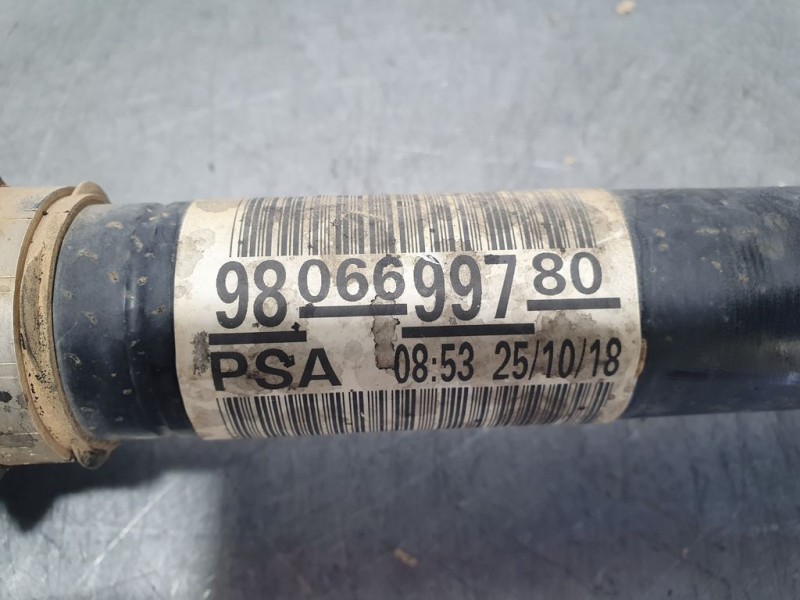 Recambio de transmision delantera derecha para citroën berlingo start m referencia OEM IAM 9806699780  