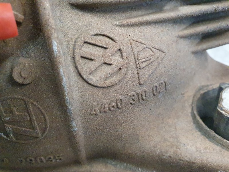 Recambio de diferencial delantero para porsche cayenne (typ 9pa) turbo referencia OEM IAM 4460310021  