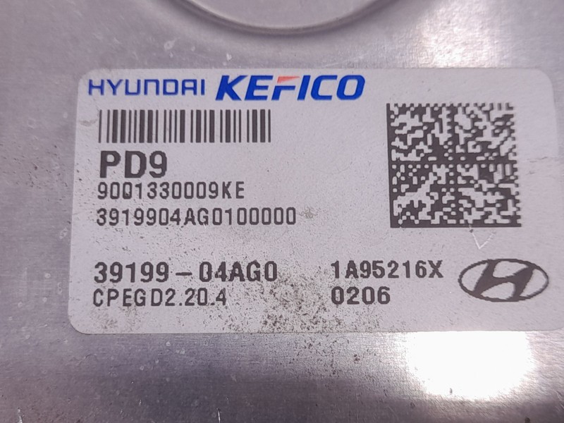 Recambio de centralita motor uce para kia ceed (cd) 1.0 t-gdi referencia OEM IAM 3919904AG0 1A95216X KEFICO